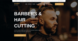 barber hair saloon